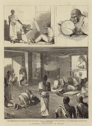 A Buddhist Ordination in Ceylon